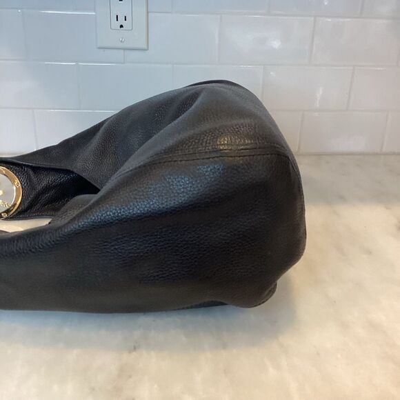 Michael Kors Fulton Pebbled Leather Slouchy Shoulder Bag EUC - Picture 8 of 15